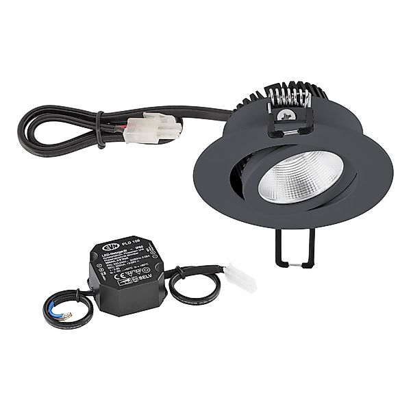EVN Lichttechnik P-LED Deckeneinbauleuchte 230V 3000K 620lm PC20N61602 - PC günstig online kaufen