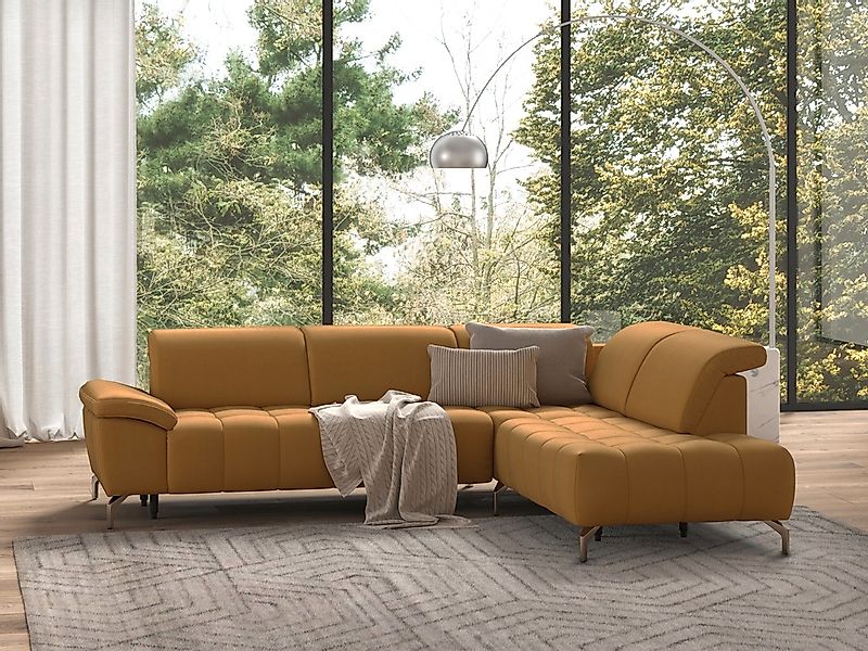 sit&more Ecksofa »Cool L-Form«, wahlweise mit Kopfteilverstellung und Vorzi günstig online kaufen