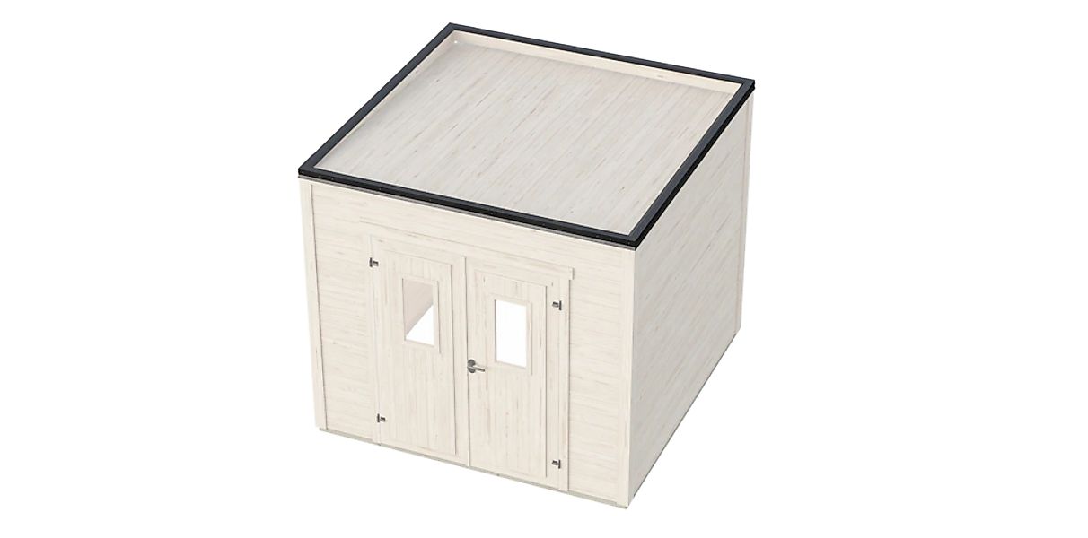 Nordic Holz Traufblech "FELIX 1.5 / FYNN 1.5", aus Edelstahl, 0,5 mm, verzi günstig online kaufen