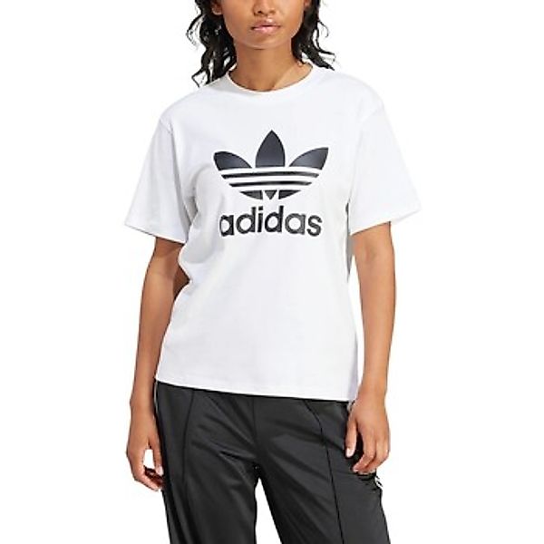 adidas Originals T-Shirt "TREFOIL TEE", Basic Shirt mit großem Trefoil Logo günstig online kaufen