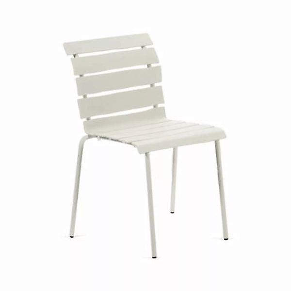 Stapelbarer Stuhl Aligned metall weiß / By Maarten Baas - Aluminium - valer günstig online kaufen