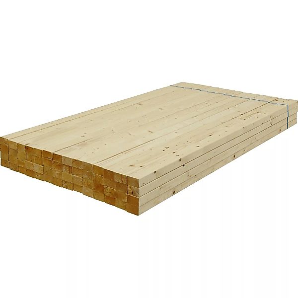 Rahmenholz aus Fichte/Tanne gehobelt 44 mm x 74 mm x 2.000 mm günstig online kaufen