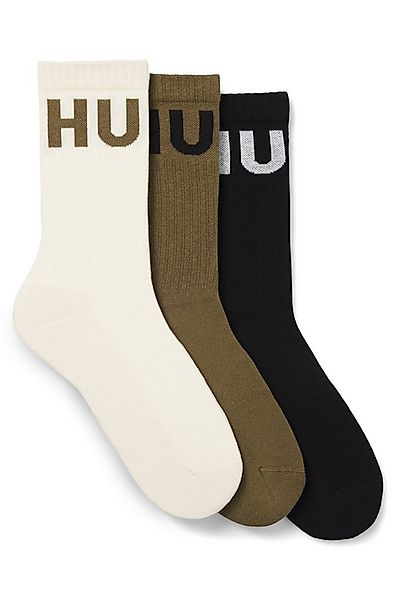 HUGO Freizeitsocken 3P QS ICONIC CC 1 (Packung, 3-Paar, 3er) mit HUGO Logos günstig online kaufen