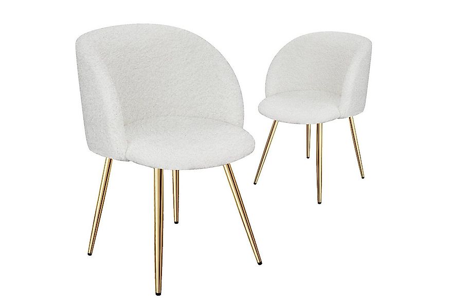 HOMELUX Polsterstuhl Esszimmerstuhl 2/4 Set, Küchenstuhl mit Armlehnen & Me günstig online kaufen