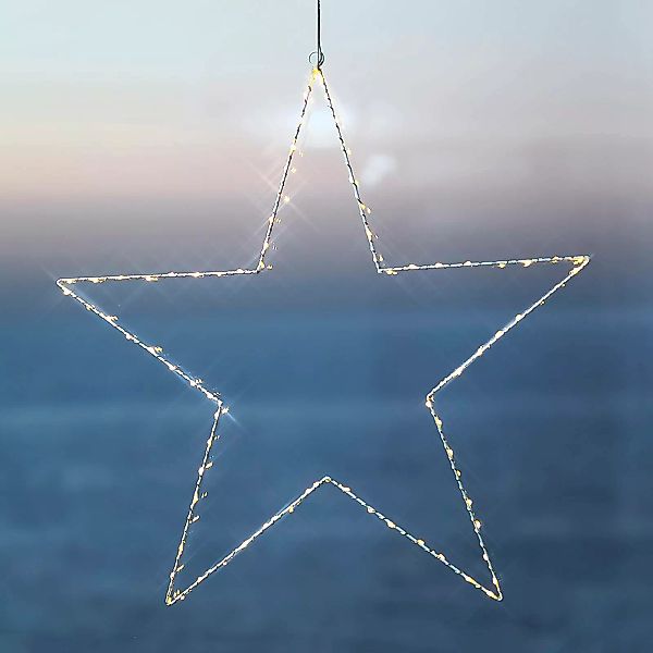 LED-Dekorationsleuchte Liva Star, weiß, 70 cm günstig online kaufen