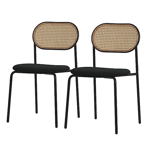 ML-DESIGN Stuhl Esszimmerstühle Rattanstuhl Polsterstühle Akzentstühle günstig online kaufen