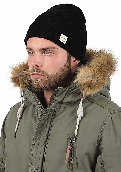 Blend Strickmütze "BHScam" Mütze mit Logobadge günstig online kaufen