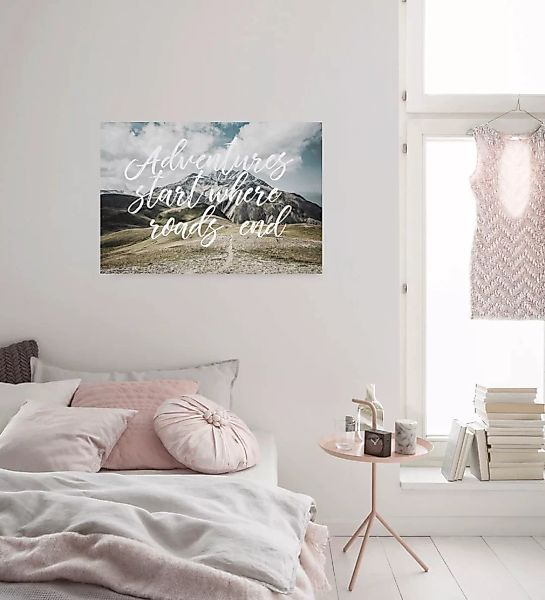 Komar Leinwandbild "Starting Now", (1 St.), 60x90 cm (Breite x Höhe), Keilr günstig online kaufen