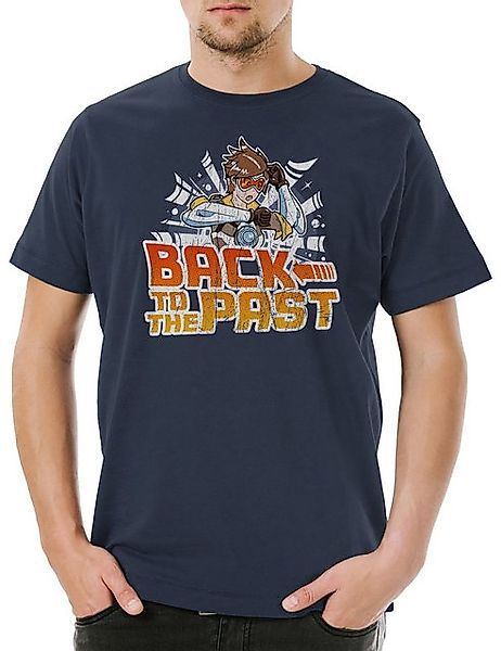 Urban Backwoods Print-Shirt Back To The Past Herren T-Shirt Zurück 80s In M günstig online kaufen