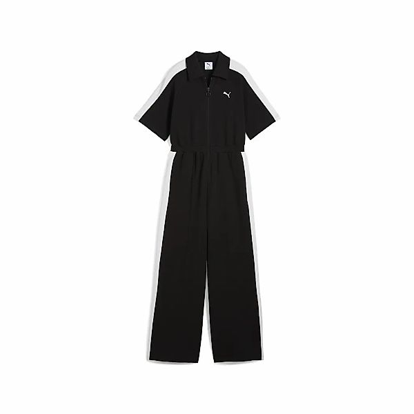 PUMA Jumpsuit "T7 Kurzärmeliger Jumpsuit Damen" günstig online kaufen