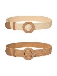 Coonoor Flechtgürtel Rattan-Flechtgürtel für Damen, breiter günstig online kaufen