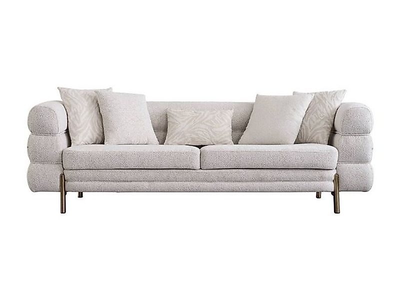 Xlmoebel Sofa Luxuriöses Wohnzimmer-Set mit drei 3-Sitzern und einem Sessel günstig online kaufen