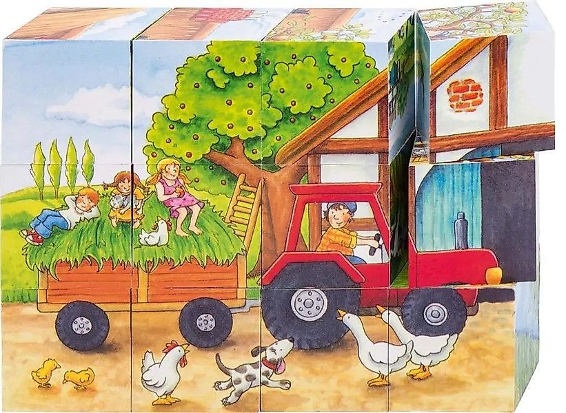 Gollnest & Kiesel Puzzle Würfelpuzzle Jahreszeiten günstig online kaufen