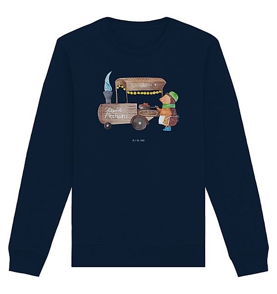 Mr. & Mrs. Panda Longpullover Igel Maronen Größe M - French Navy - Geschenk günstig online kaufen