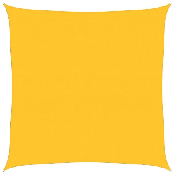 vidaXL Sonnensegel 160 g/m² Quadratisch Gelb 6x6 m HDPE 311554 günstig online kaufen
