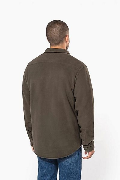 Kariban Outdoorhemd Fleece-Hemdjacke mit Sherpa-Futter günstig online kaufen