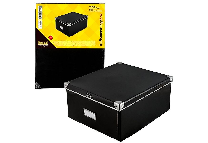 Idena Aufbewahrungsbox Idena 10520 - Aufbewahrungsbox aus festem Karton, De günstig online kaufen
