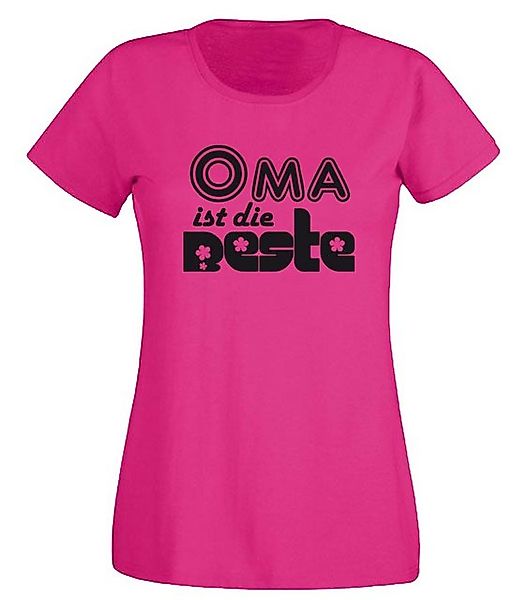 G-graphics T-Shirt Damen T-Shirt - Oma ist die Beste Slim-fit, mit Frontpri günstig online kaufen