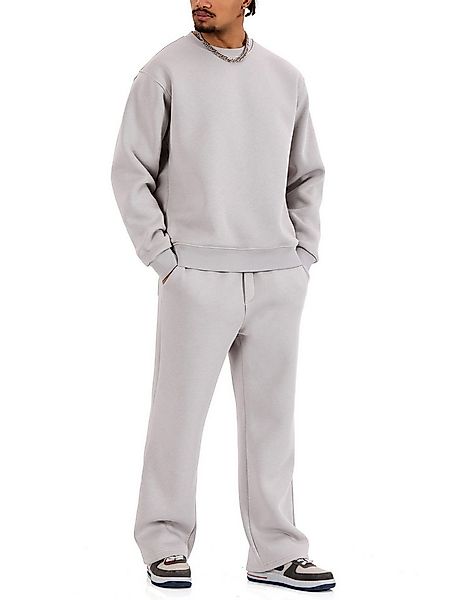 RedBridge Jogginganzug Zweiteiliges Sweat-Set mit Rundhals - Pullover & Jog günstig online kaufen