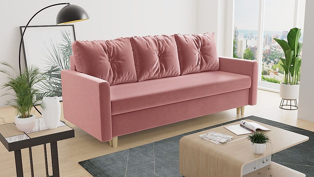 Sofnet Schlafsofa Rico, mit Schlaffunktion und günstig online kaufen