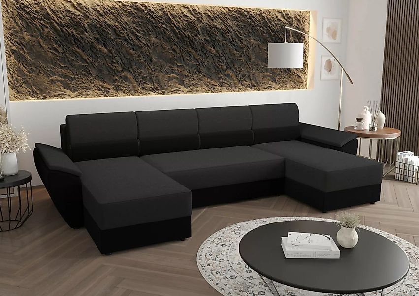 ALTDECOR Wohnlandschaft REB-U2, Couch mit Schlaffunktion, Wohnzimmer - Wohn günstig online kaufen