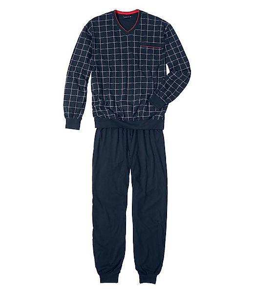 GÖTZBURG Schlafanzug Antonio (2 tlg) mit V-Ausschnitt günstig online kaufen