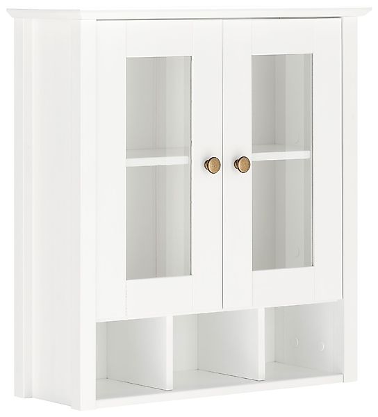 Home affaire Hängeschrank "Vili", Badezimmerschrank, mit Glastüren, Breite günstig online kaufen