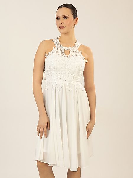 Apart Cocktailkleid aus einer Plastischen Spitze günstig online kaufen