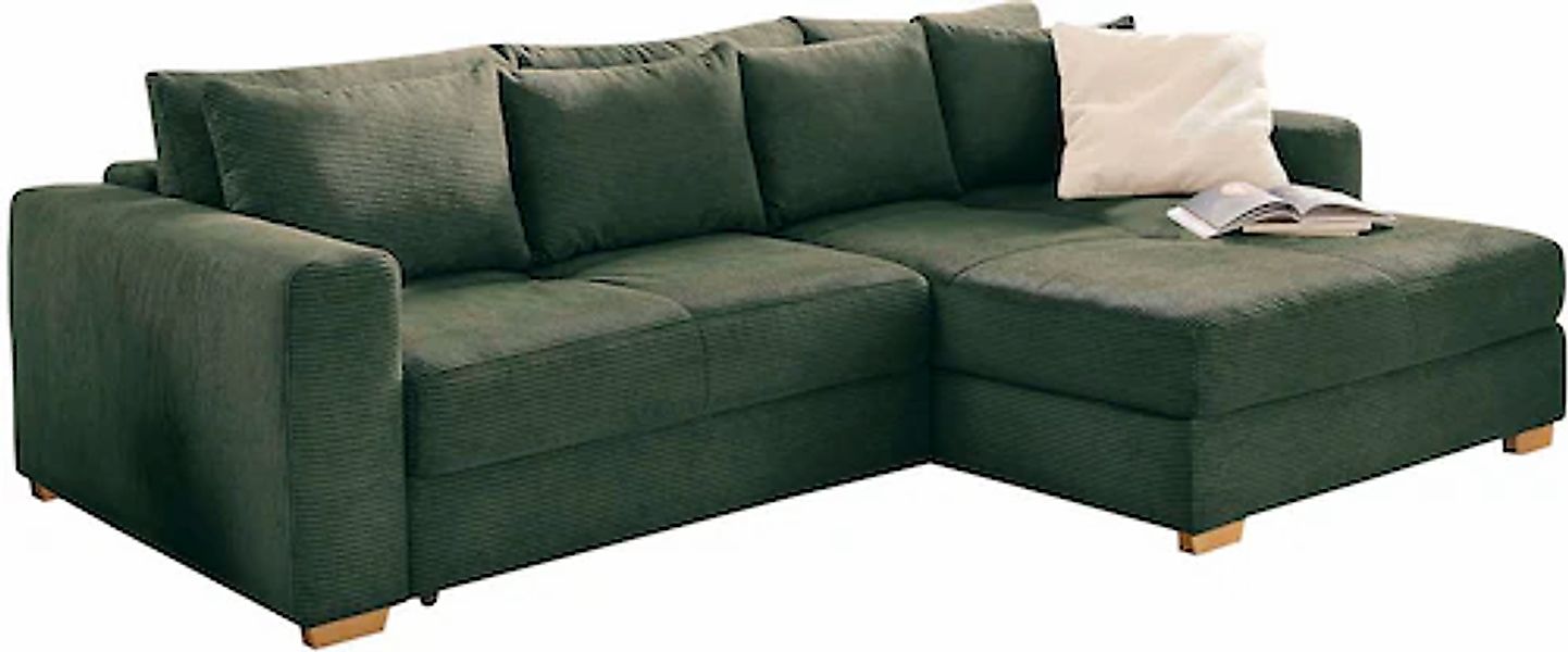 Jockenhöfer Gruppe Ecksofa Kampen, mit Bettfunktion und Bettkasten günstig online kaufen