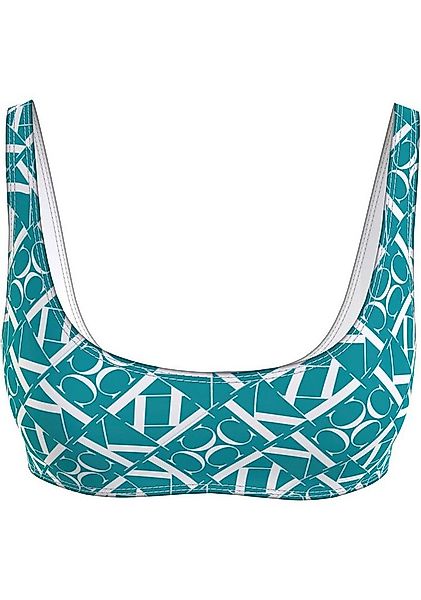 Calvin Klein Swimwear Bandeau-Bikini-Top BRALETTE-RP-PRINT, mit Allover-Pri günstig online kaufen