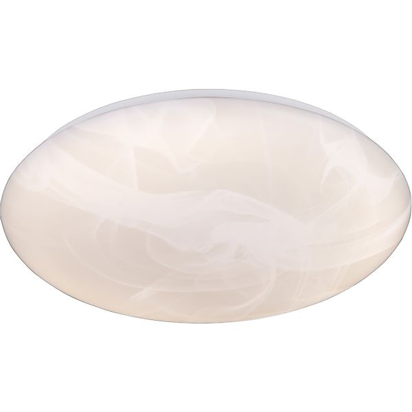 Reality LED-Deckenleuchte Umbria alabasterfarbig H x Ø: 7 x 38 cm günstig online kaufen
