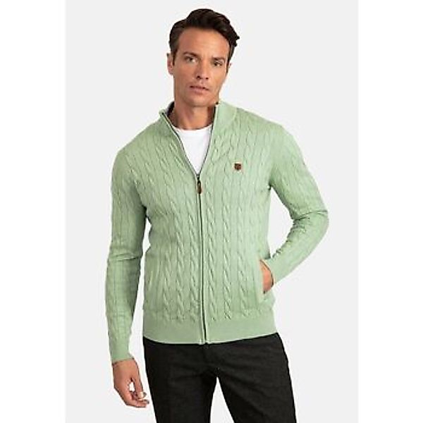 Jacey Quinn  Strickjacken Braided Full Zip Cardigan günstig online kaufen