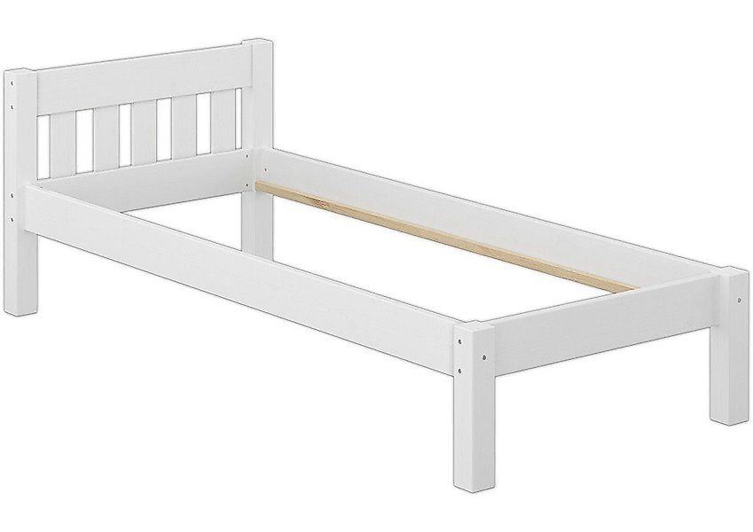 ERST-HOLZ Bett Weißer Bettrahmen aus Massiver günstig online kaufen
