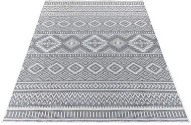 Carpet City Outdoorteppich "PALM 3522" rechteckig 5 mm Höhe Läufer, Wetterf günstig online kaufen