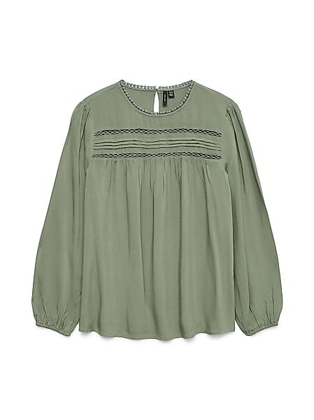 Vero Moda Blusenshirt VMDEBBIE LS PLEAT günstig online kaufen
