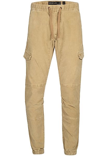 Indicode Cargohose Walker aus elastischer Baumwoll-Qualität,Strechtcord günstig online kaufen