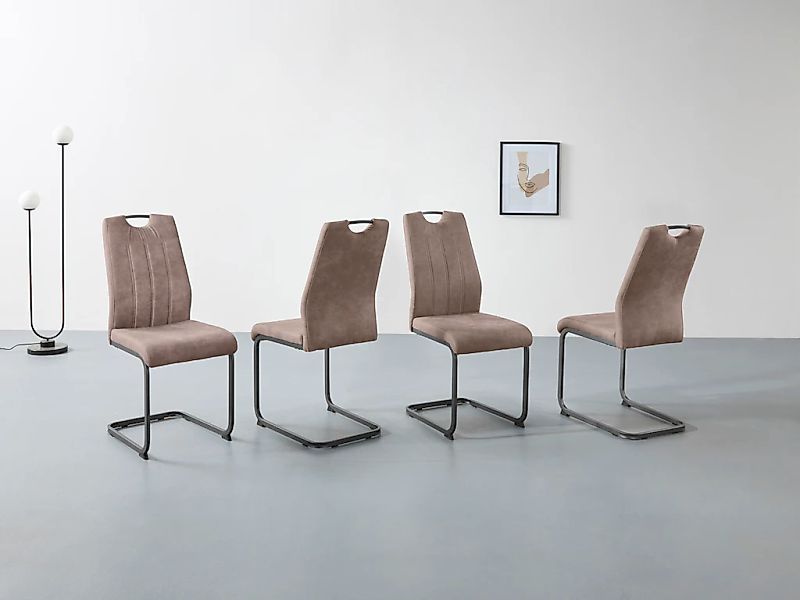 HELA Freischwinger "CHRISTINA", (Set), 4 St., Microfaser, 1, 2 oder 4 Stück günstig online kaufen
