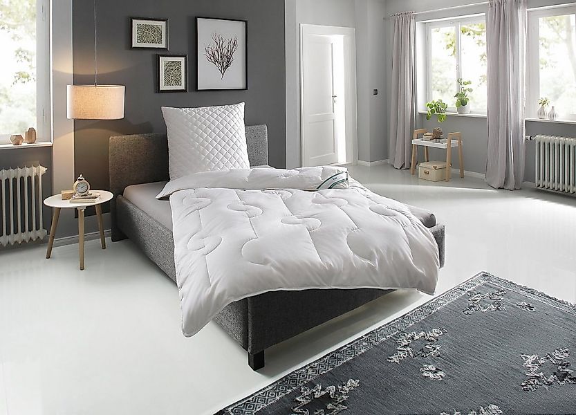 fan Naturfaserbettdecke Baumwolle, Füllung: 100% Baumwolle, Bezug: 100% Bau günstig online kaufen