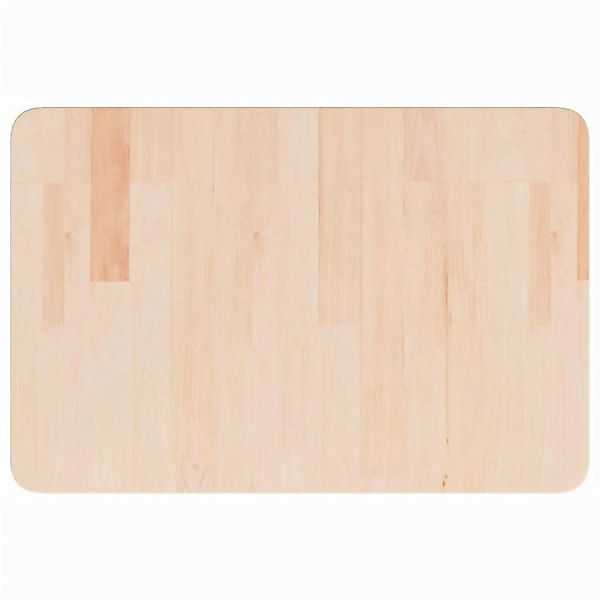 Vidaxl Waschtischplatte 60x40x2,5 Cm Massivholz Eiche Unbehandelt günstig online kaufen