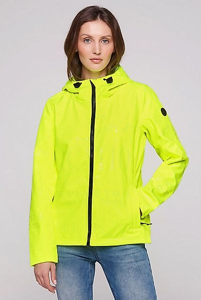 SOCCX Softshelljacke mit Windfangleiste günstig online kaufen