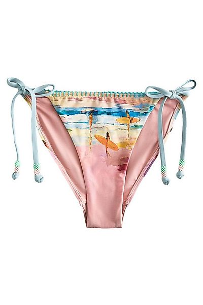 Next Bikini-Hose Bikinihose mit Print, seitlich gebunden (1-St) günstig online kaufen