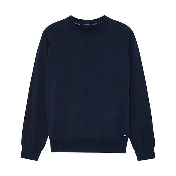 Hom Sweatshirt HOM Sport Lounge Crew Neck Sweat-Shirt navy günstig online kaufen