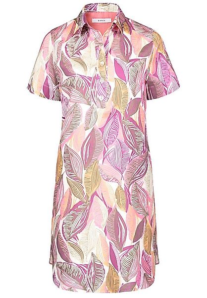 bianca Hemdblusenkleid ANINA mit modernem mehrfarbigen Druck in Trendfarben günstig online kaufen