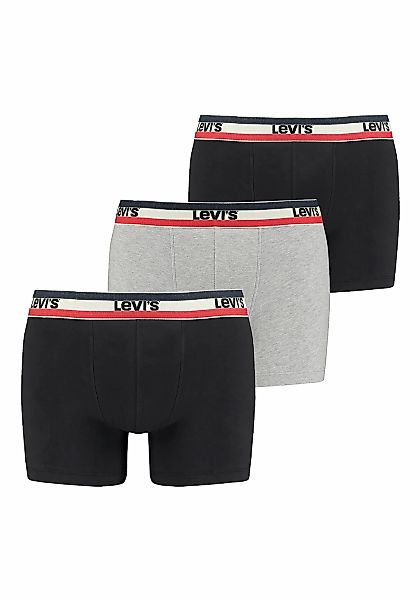Levis Boxershorts "Boxershort MEN SPRTSWR LOGO BOXER BRIEF 3P 3er Pack" günstig online kaufen
