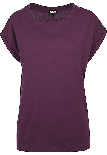 URBAN CLASSICS Kurzarmshirt Urban Classics Damen Ladies Extended Shoulder T günstig online kaufen