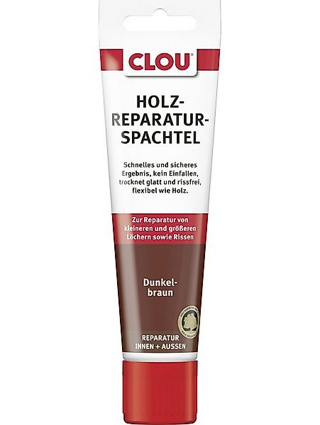 CLOU Spachtelmasse Clou Holzreparatur-Spachtel 55 g dunkelbraun günstig online kaufen