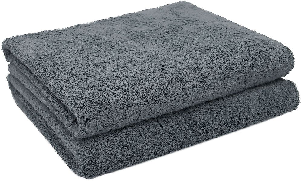ZOLLNER Badetücher, Walkfrottier (2-St), 100 x günstig online kaufen