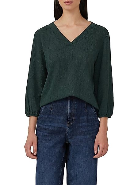 s.Oliver 3/4-Arm-Shirt mit V-Ausschnitt günstig online kaufen