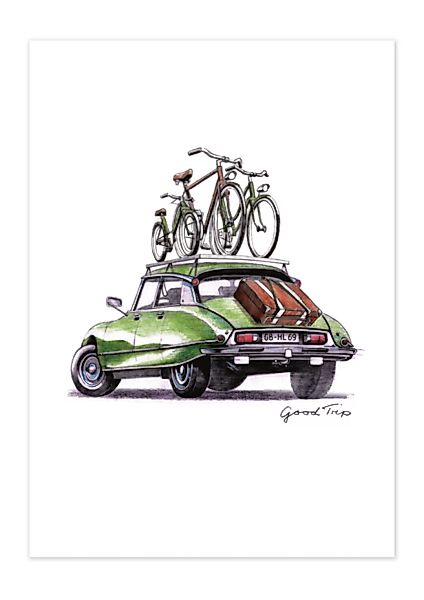 Poster Bike Good Trip Matt günstig online kaufen