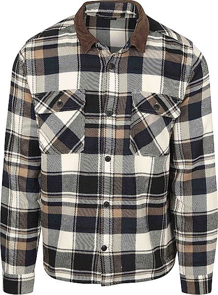 Barbour Hemdjacke Karomuster Grasmoor Navy - Größe L günstig online kaufen